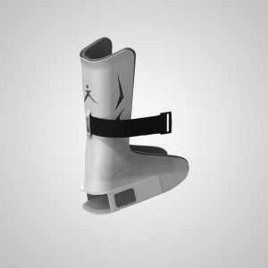 The patented GStirrup Exam Boots slip easily over the heel cup supports of nearly all existing exam tables – without tools!